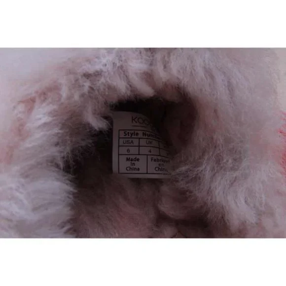 NWOB KOOLABURRA BY UGG MILO slippers slip on slide suede womens shoes pink 6 - Picture 14 of 14